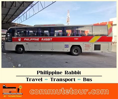 Philippine Rabbit Bus Schedule, Terminal and Contact Details .
